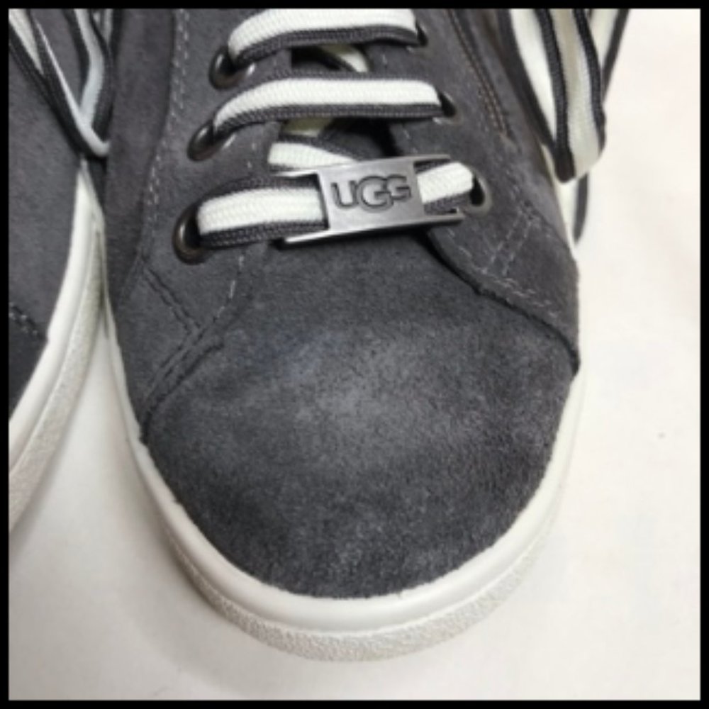UGG Gray Suede High-Top Sneakers - Picture 9 of 16